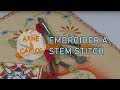 How to embroider a stem stitch by ARNE & CARLOS