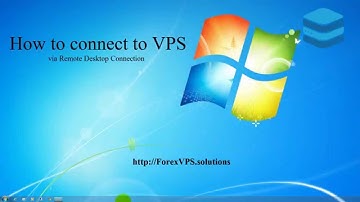 How To Connect To VPS via Remote Desktop Connection
