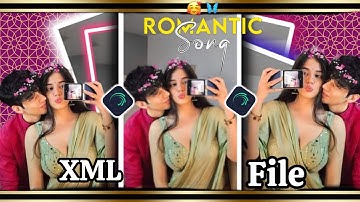 NEW XML FILE🔰👀Tor chokhe rong mekhe XML file Bangla song 💗 XML file Alight motion editing #xml
