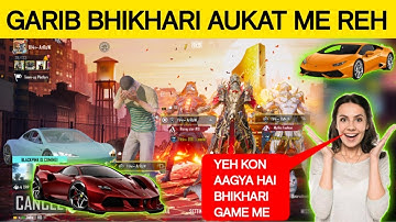 Random Rich Pro Players Call Me Noob & Insult Me For Playing Like Noob Bgmi #6