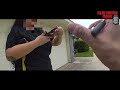 Officer Shot in Eye While Responding to Burglary Call — Suspect Flees | Bodycam