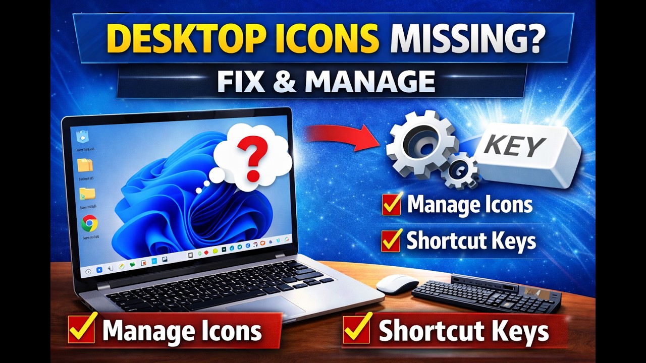 How to Show Desktop Icons on Windows 11 | Missing Desktop Icons ...