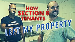 Do Section 8 tenants tear up your propertyTenant moved outlandlords