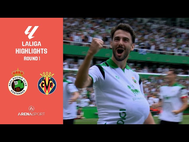 Racing Santander - Villarreal 2:2 | PRIMERA LA LIGA (1. kolo) | 16. avgust 2026.