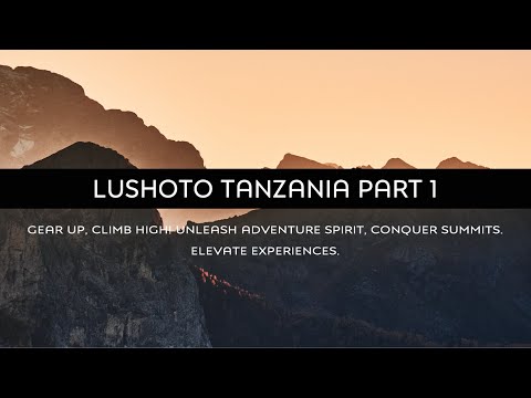 Tanzania Lushoto Usambara Mountain Adventure Part 1 🚌 🚗 🇹🇿