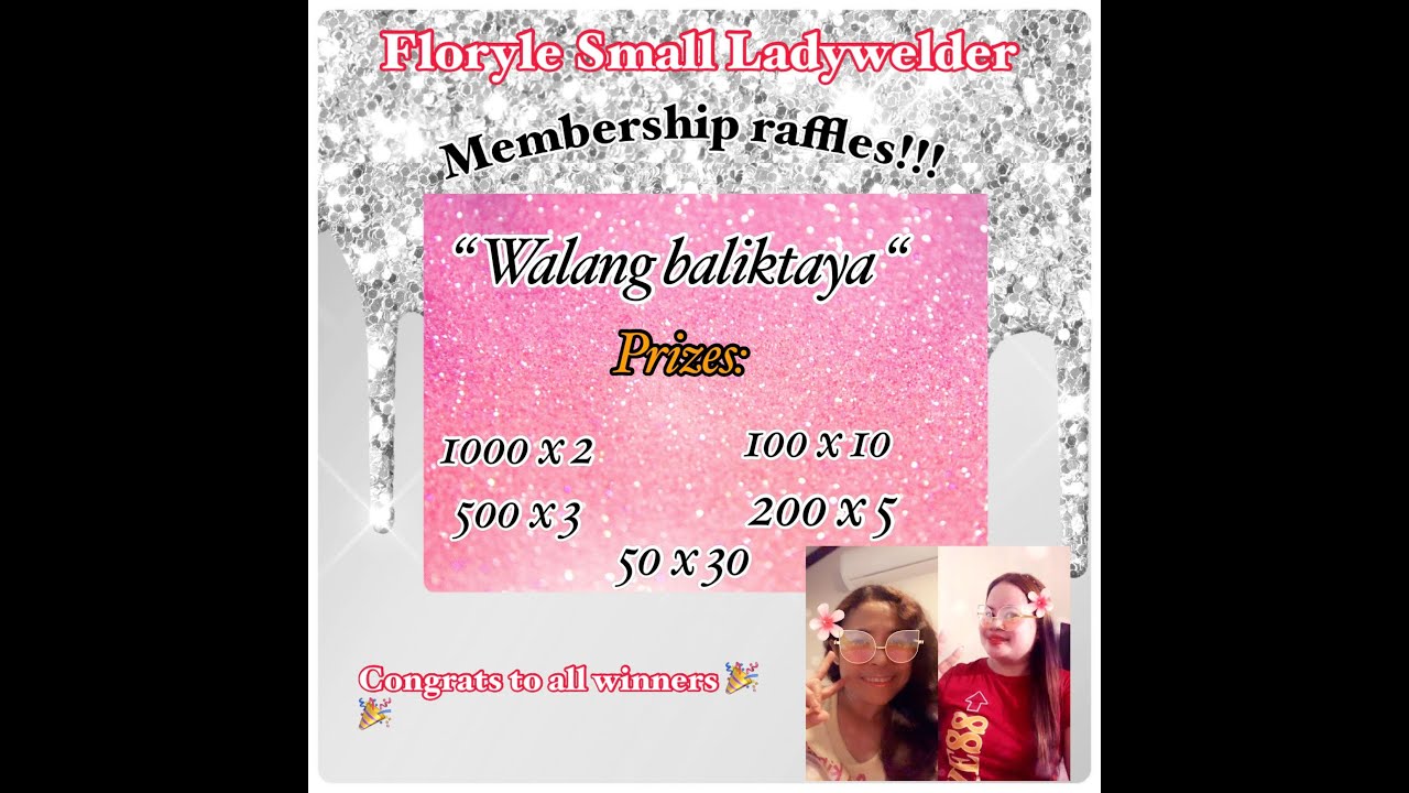 Floryle Small Lady Welder Membership Raffle♡ - YouTube