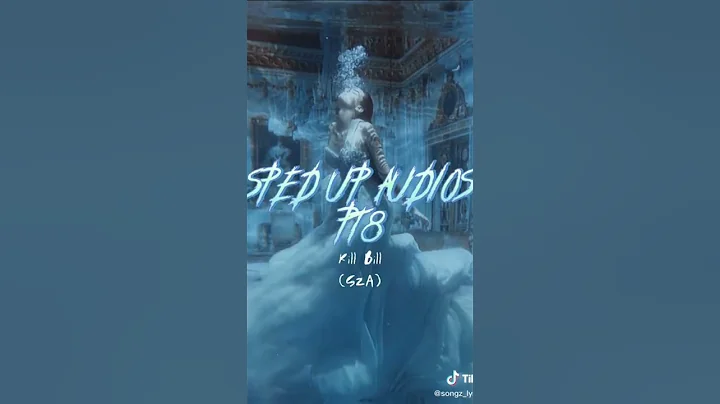 kill bill : sza #lyrics #spedup #youtubeshorts #speedup #nightcore #edit #sza #killbill #tiktok