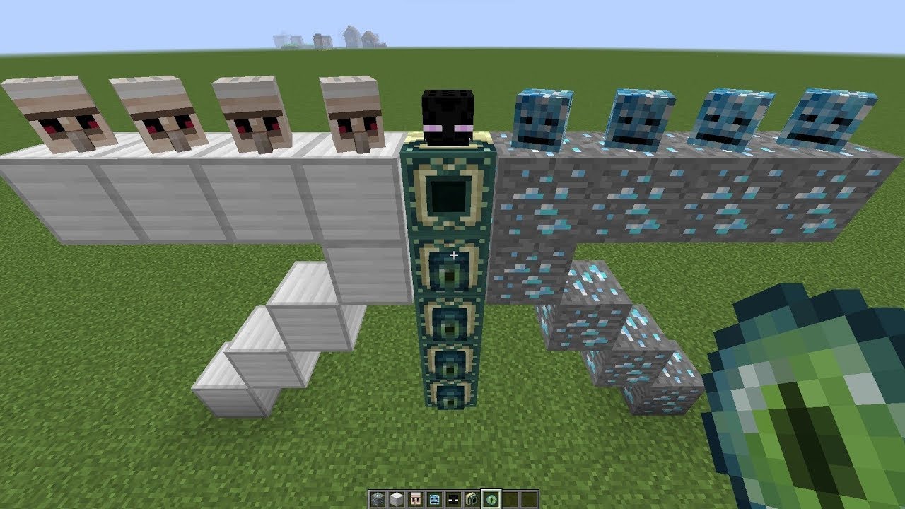 what if you create an ENDER GOLEM CREEPER in MINECRAFT #57 - YouTube