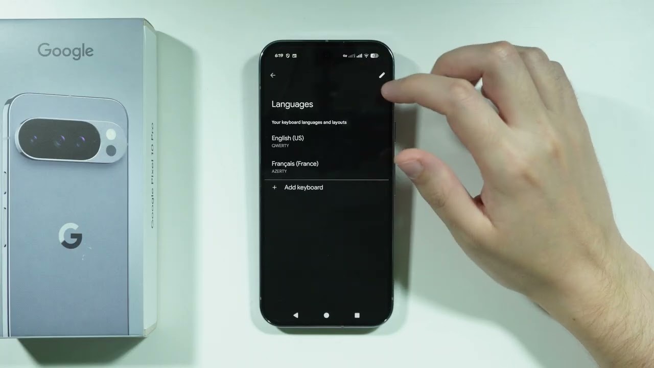Google Pixel 10 Pro: How to Change Keyboard Layout