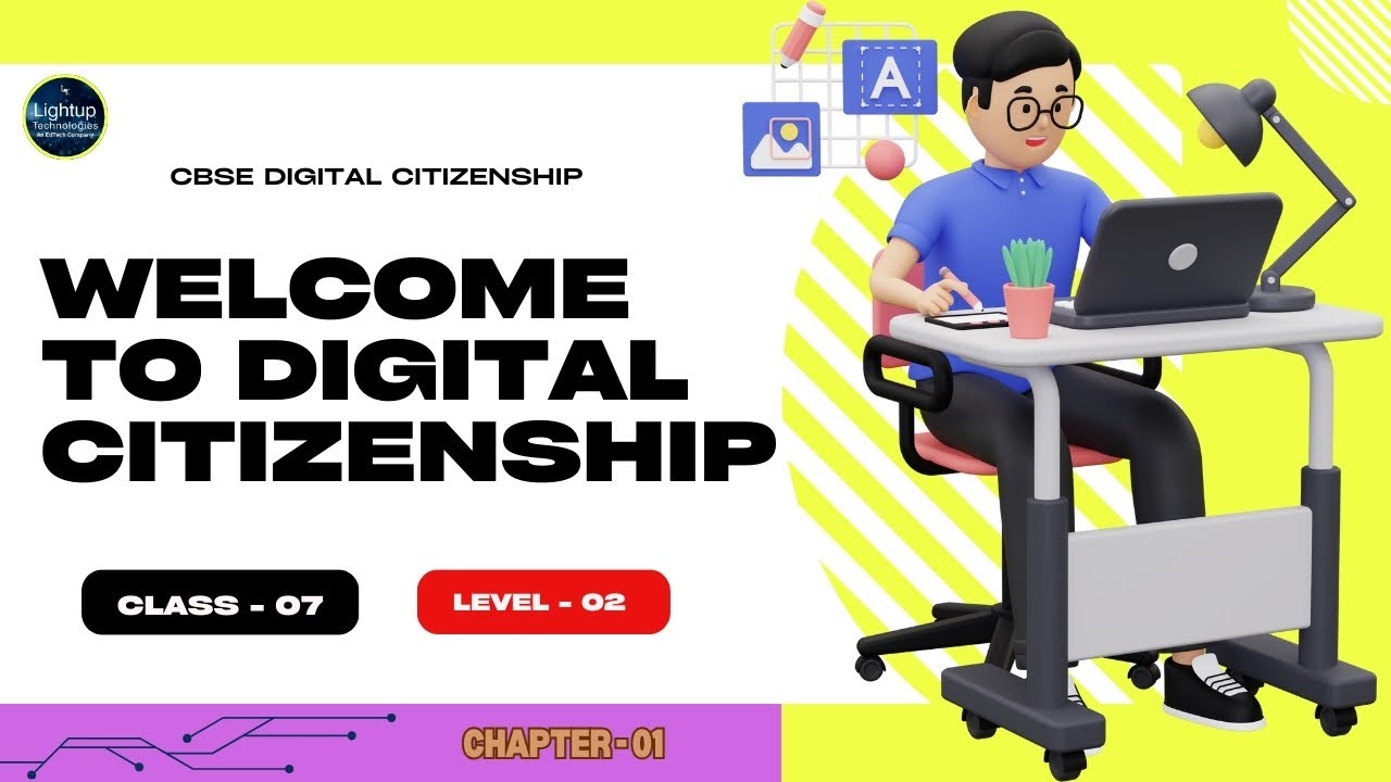 CBSE Digital Citizenship Class 7 Level 2 Chapter 1 Project - YouTube