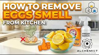 Easy Hack to Remove Egg Odor from Kitchen
