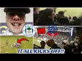 Absolute carnage in home end fights at full time  more on derby day  wigan vs bolton