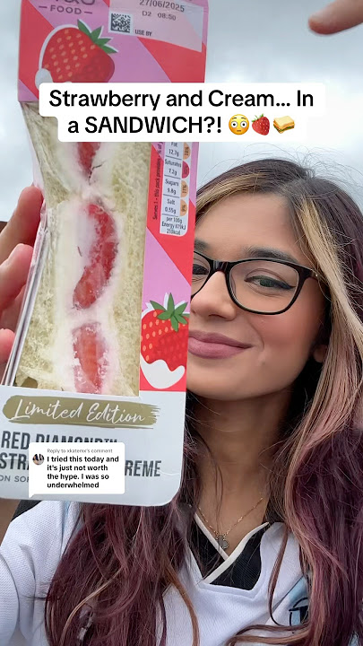 😱 STRAWBERRY AND CREAM SANDWICH - GOOD OR NOT??