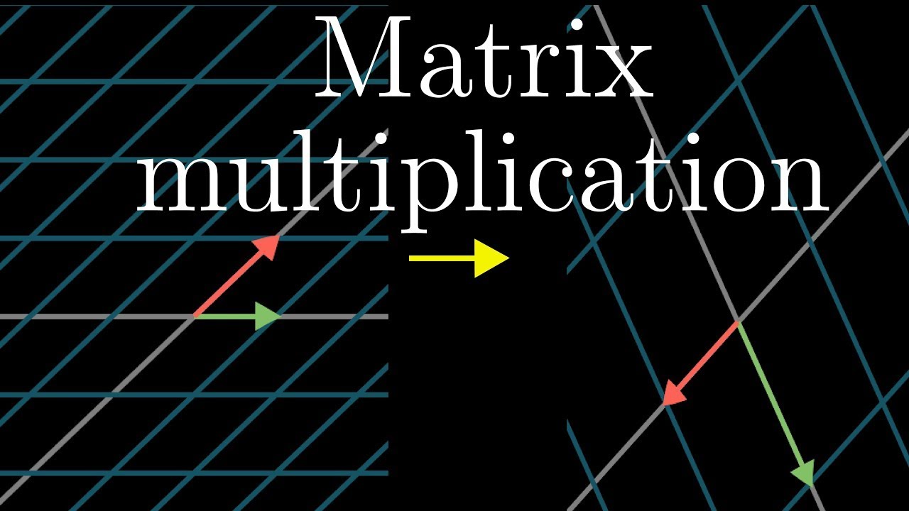 Matrix multiplication as composition | Essence of linear algebra, chapter 4