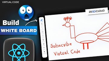Build A White Board Using React JS 🔥 | ZEGOCLOUD