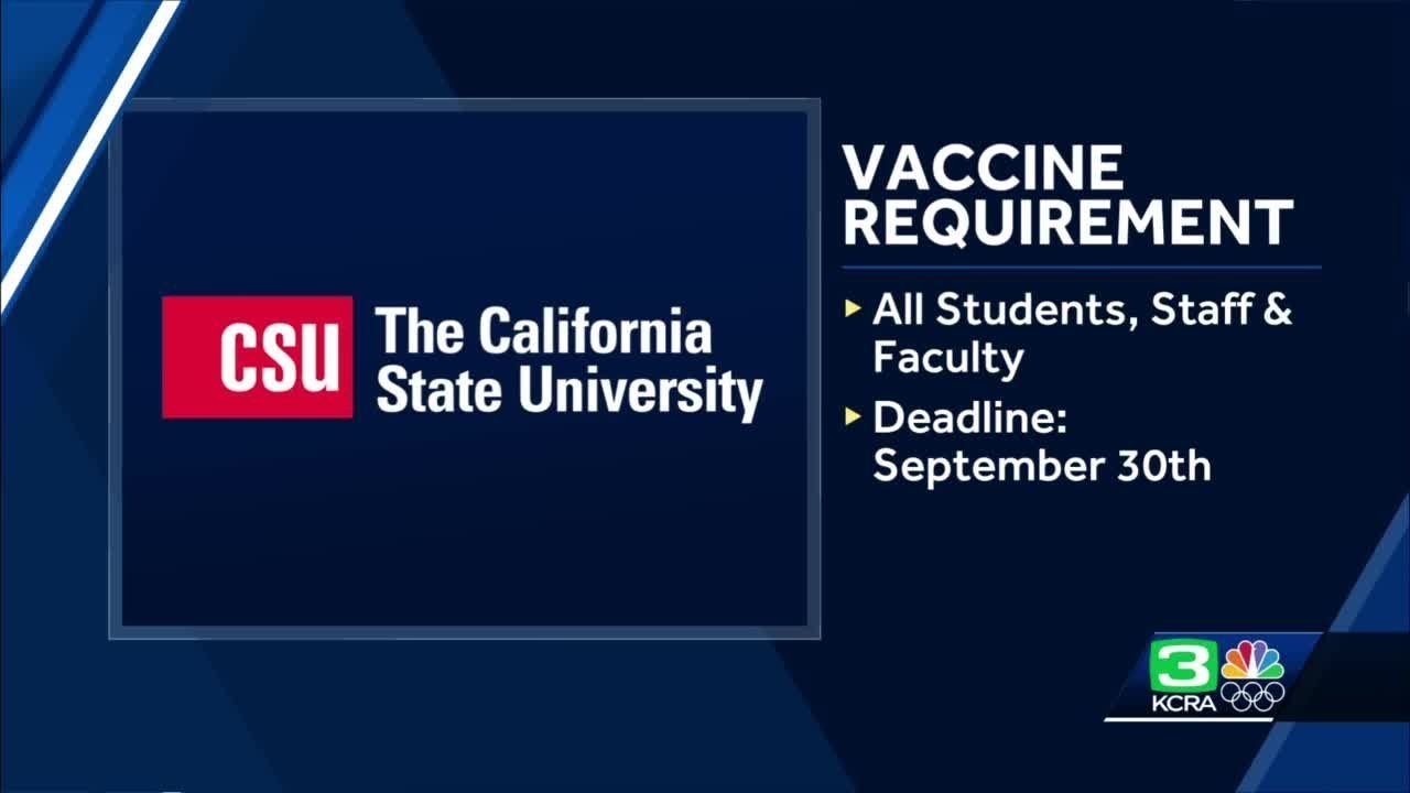 California State University system will mandate COVID-19 vaccine