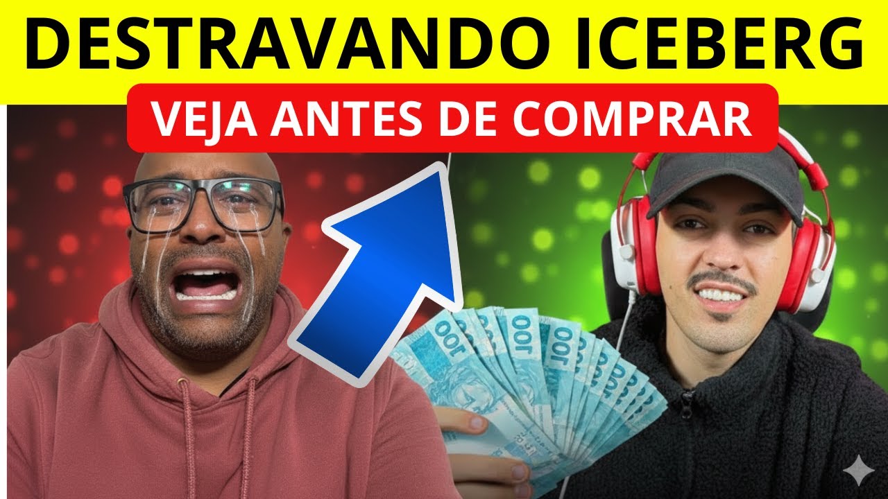 ‼️ Destravando o Iceberg [Testei por 30 dias] Veja meu resultado. R$5. ...