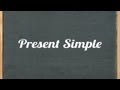 Present Simple Tense - English grammar tutorial video ...