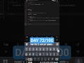 72/100 days coding challenge #hemancodes #shorts