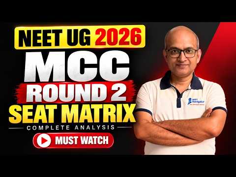 NEET UG 2026 MCC Round 2 Seat Analysis | Clear vs Virtual Vacancies Analysis! | #mcc #neetug2026