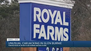 Unusual carjacking in Glen Burnie