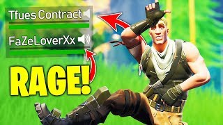 Tfues Contract Plays Fortnite...