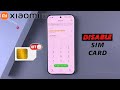 How To Turn OFF SIM On Xiaomi 17 Pro