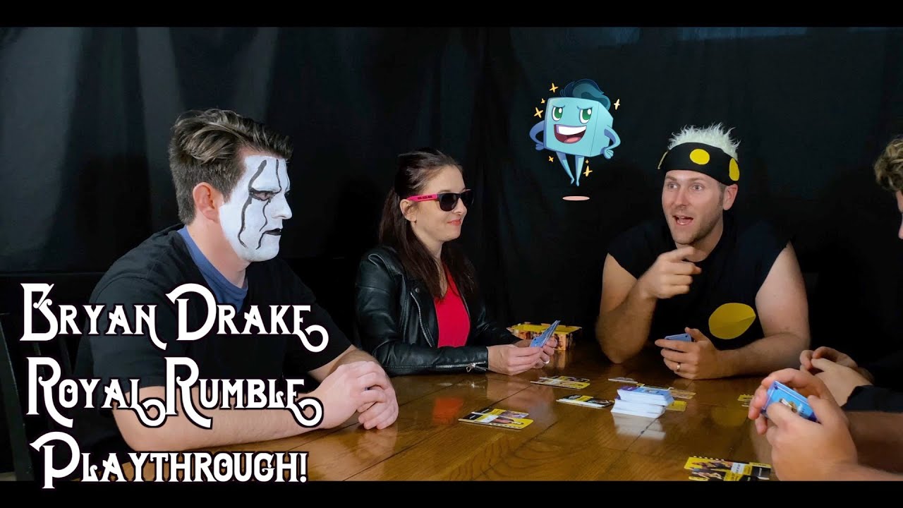 WWE Royal Rumble Card Game Full Playthrough Extravaganza!