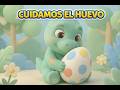 Dino Dani cuida a  el Huevito 🦖🥚 | Canción Infantil #youtube #kids