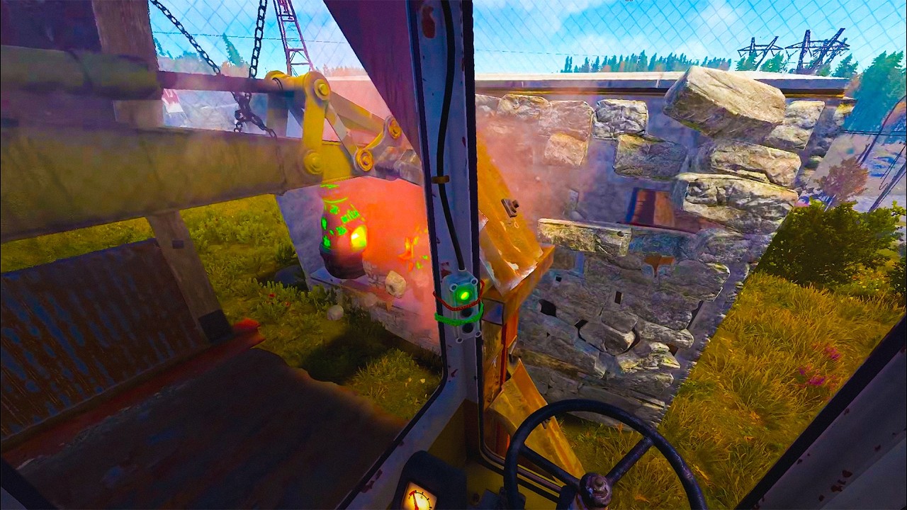 RAIDING BEFORE BASE ON WIPEDAY | Solo Rust