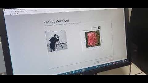 Image transmit and recieve through labview and USRP