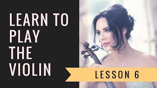 Learn the VIOLIN ONLINE | Lesson 6/30 - Learning the 1st finger notes