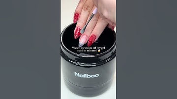 💅 Remove Gel Nails in MINUTES?! | Nailboo Gel Remover Demo ✨