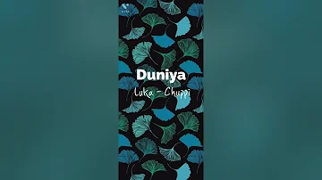 DUNIYA -Luka Chuppi