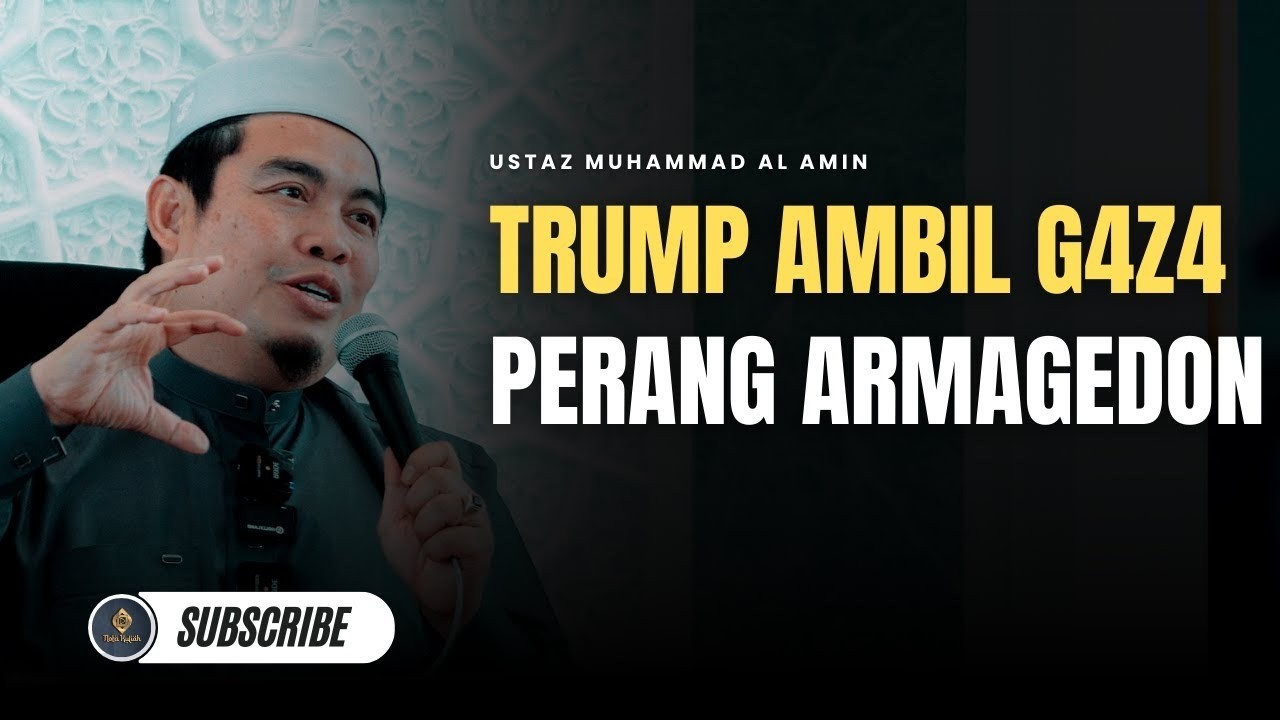 Trump Ambil G4z4, Perang Armageddon Di Mana ? - Ustaz Muhammad Al Amin