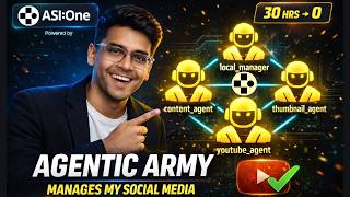 I Built an Agentic AI Army Using ASI:One — And It Runs My YouTube Channel | NeuroMan Shyam