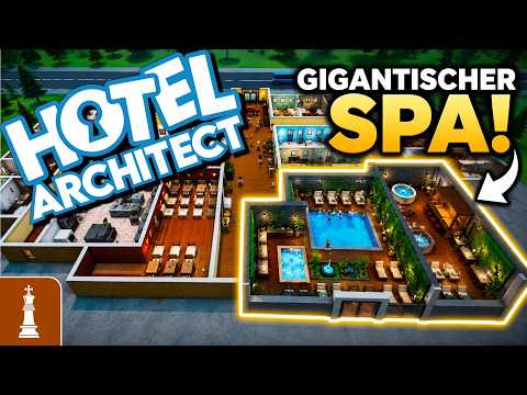 Wir bauen den verrücktesten SPA der Stadt in Hotel Architect