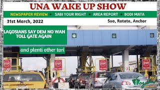 Newspaper Tori Today 31st March 2022