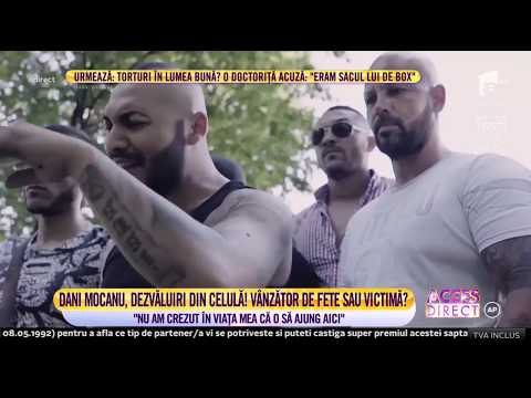 Dani Mocanu, dezvăluiri din celulă:
