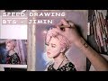 [SPEED DRAWING SOFT PASTELS] BTS JIMIN / 방탄소년단 지민 - YNWA Era