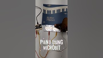 Piano using MicroBit 🔥#ytshorts #microbit @microbit_edu