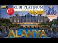 4K ALANYA RUBI PLATINUM SPA RESORT SUITES 2024 HOTEL GOOD BEACH RESORT ANTALYA TURKEY