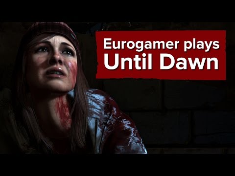 Video: Eurogamer Spelar Intro Till Till Dawn