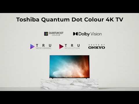 TOSHIBA Quantum Dot QLED TV 2022