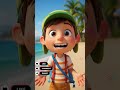 el chavito en la  playa con don ramon #shorts  #animation #cartoons