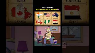 Top 6 Countries Ruled &amp; Looted by Britain 🔥🤣 Funny Meme #india #usa