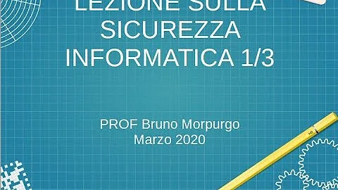 Cosa si intende con sicurezza informatica?