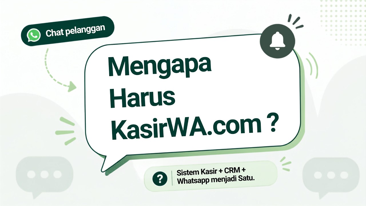 Video perkenalan KasirWA