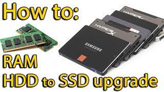 How to upgrade RAM and SSD / Hard Drive in Lenovo Z500, Z510