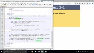 JavaScript Chapter 3 Exercise 3-1 debrief